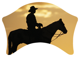 DABAN-360-BZ Cowboy Bronze